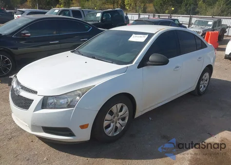 2014 Chevrolet Cruze Ls Auto из США, поврежденный, VIN 1G1PA5SH5E7350887